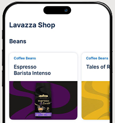 Lavazza shop and subscribe